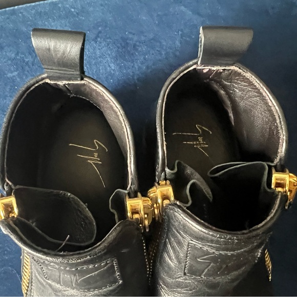 Giuseppe Zanotti Parr Leather Boots SZ 40 - Picture 6 of 7